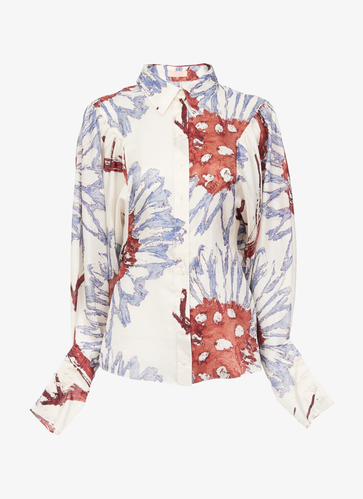 ALAÏA BLANCO/AZUL GRISÁCEO